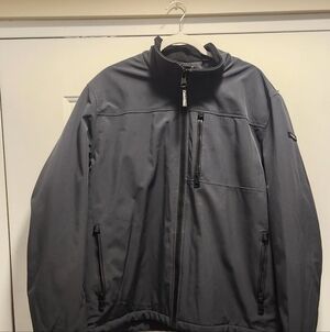 Calvin Klein Men's Charcoal Performance Jacket